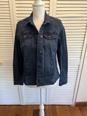 Croft & Barrow Women’s Casual Denim Jean Jacket Size Small